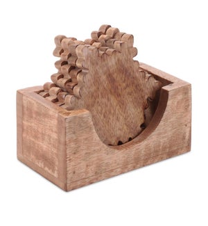 Coaster with Stand (Set of 5)