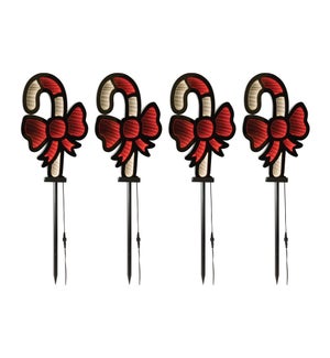 Candy Cane Stake x4 Ekkolight