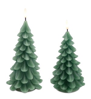LED Tree Candle (Set of 2)