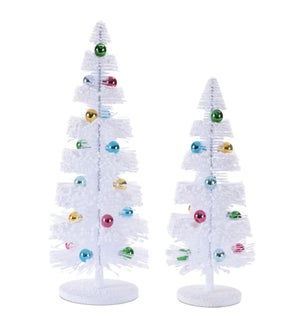 Mini Tree with Ornament (Set of 2)