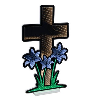 Cross with Lillies Ekkolight