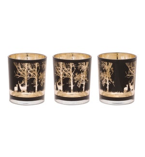 Mossy Oak Votive (Set of 3)