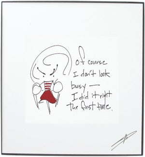 Framed Art - Did It Right