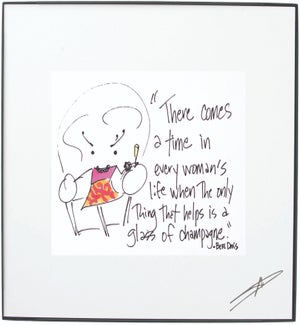 Framed Art - Champagne