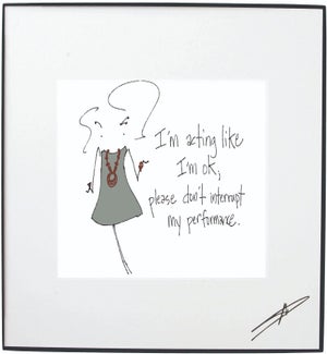 Framed Art - Don't Interrupt