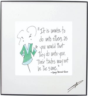 Framed Art - Do Unto Others