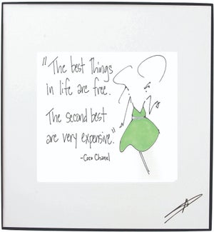 Framed Art - Best Things In Life