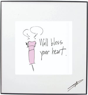 Framed Art - Bless Your Heart