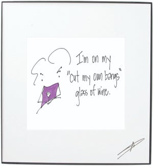 Framed Art - Cut My Bangs