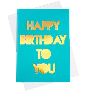 Greeting Card - HBD To You