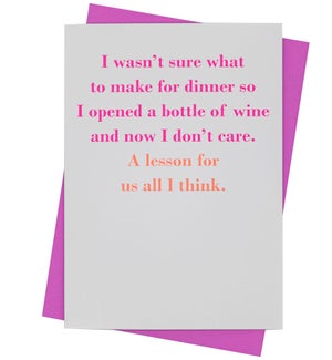 Greeting Card - Lesson