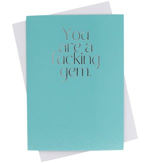 Greeting Card - Gem