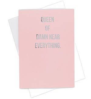 Greeting Card - Queen Of Everything