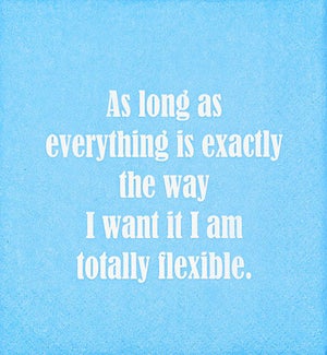 Cocktail Napkin - Flexible