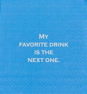 Cocktail Napkin - Favorite Drink