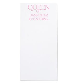 Magnetic Notepads - Queen
