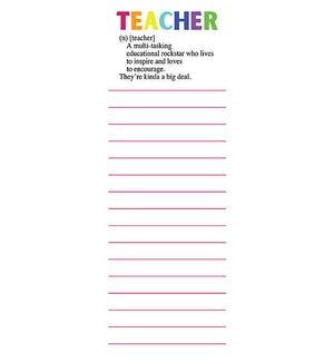 Magnetic Notepads - TEACHER