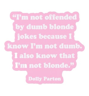 Sticker - Dolly Blonde