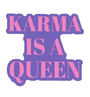 Sticker - Karma Is A Queen