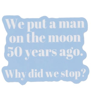 Sticker - Man On The Moon