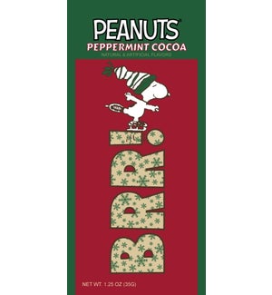 Peanuts Mint Brr! Cocoa Packets