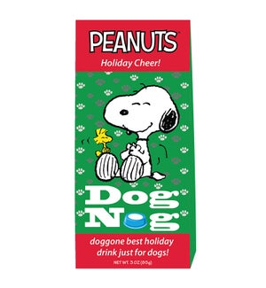 Peanuts Holiday Cheer Snoopy And Woodstock Dog Nog (3oz Tent Box)