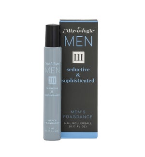 Seductive and Sophisticated 5 mL Rollerball - Top Notes of Clove, Fresh Timber, Black Salt