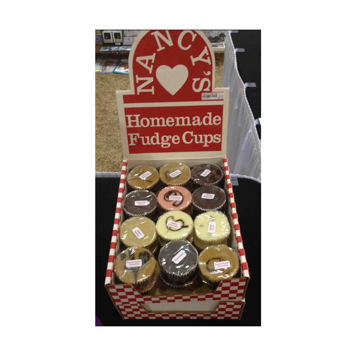 Nancy's Fudge Cups Display - nancys candy | SDS Distributors Ltd. Nancy's Fudge Cups Display - nancys candy | SDS Distributors Ltd.