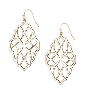 Believer Large Drop Earrings - Gold
