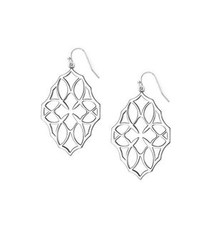 Believer Small Drop Earrings - Silver