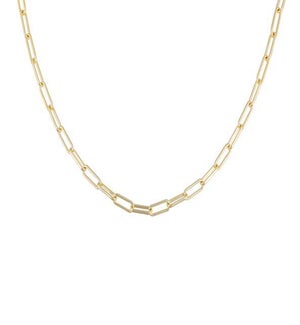 Chain Layering Necklace - Gold