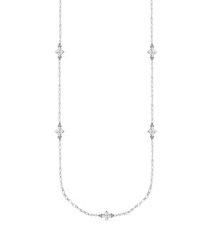 Believer Station Necklace - Silver