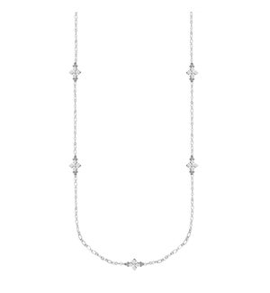 Believer Station Necklace - Silver