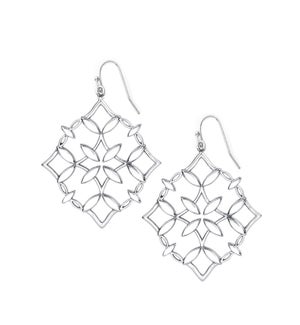 Grace Drop Earrings - Silver