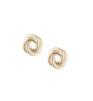 Shes Spicy Stud Earrings - Gold