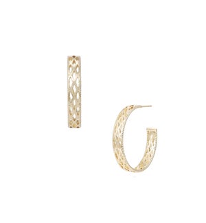 Graceful Hoops - Gold