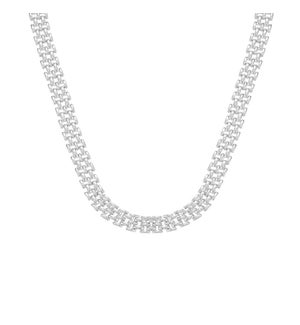 Allure Layering Necklace - Silver