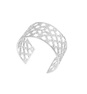 Celestia Cuff Bracelet - Silver