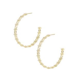 Celestia Hoop Earrings - Gold