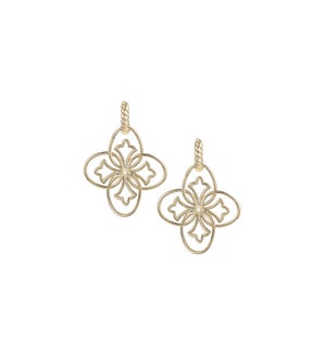 Heritage Mini Drop Earrings - Gold
