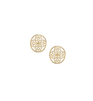 Heritage Stud Earrings - Gold