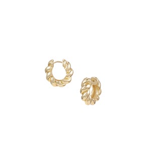 Heritage Mini Hoop Earrings - Gold