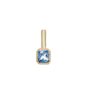 Heritage Birthstone Charm December - Gold
