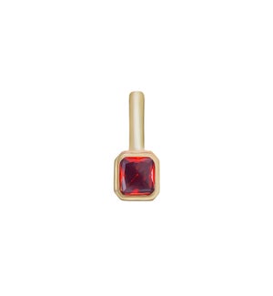 Heritage Birthstone Charm January - Gold