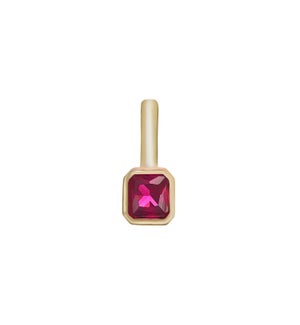Heritage Birthstone Charm July - Gold