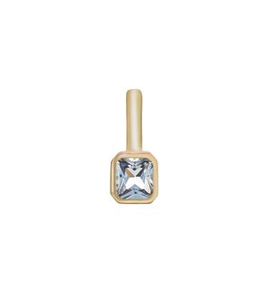 Heritage Birthstone Charm March - Gold