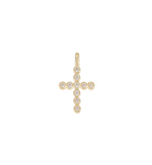 Legacy Cross Charm - Gold