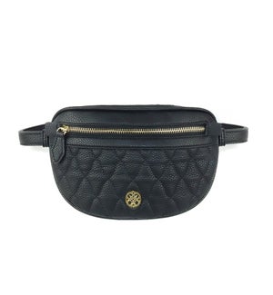 Grace Belt Bag - Quilted Black