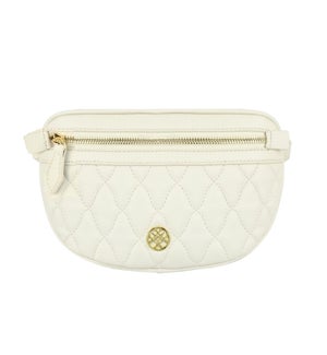 Grace Belt Bag - Quilted Cream