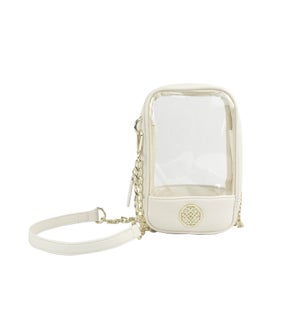 Grace Crossbody - Clear Cream
